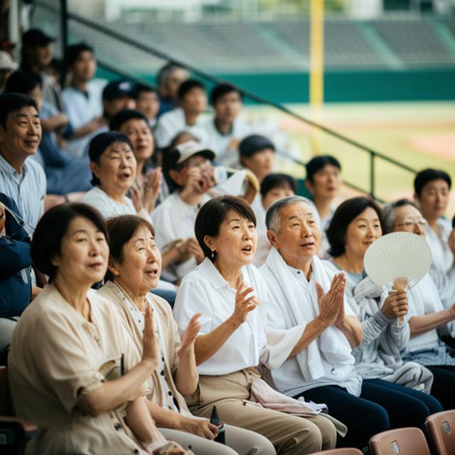 松阪球場のスタンドで高校野球を見守る保護者と地域の応援風景